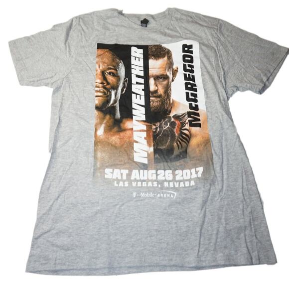 Vintage Shirt XL - Mayweather vs McGregor Boxing - Event Tee in Las Vegas 2017 - Picture 1 of 7